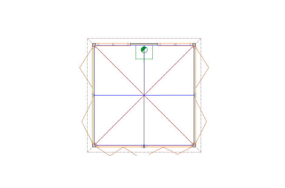 cube(fireplace)floorplan